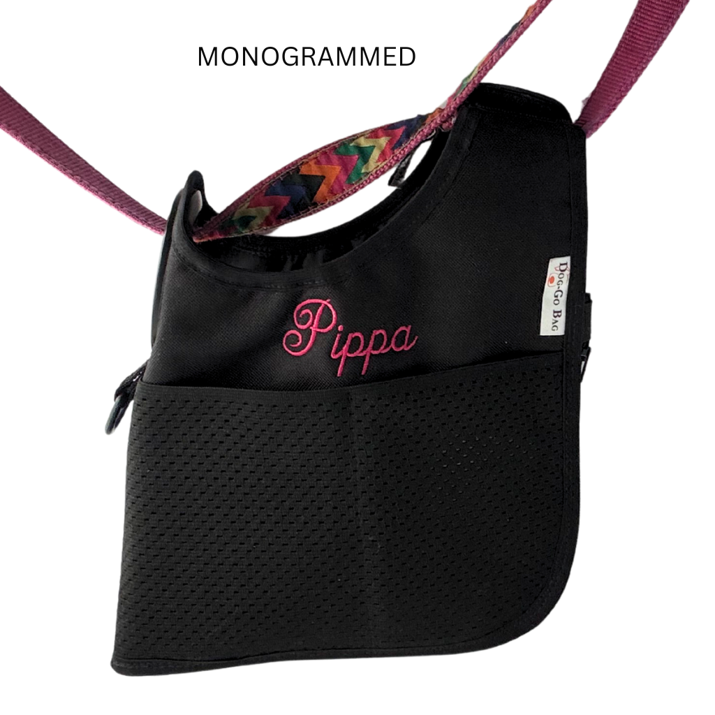 Customized Dog-Go Bag with monogram