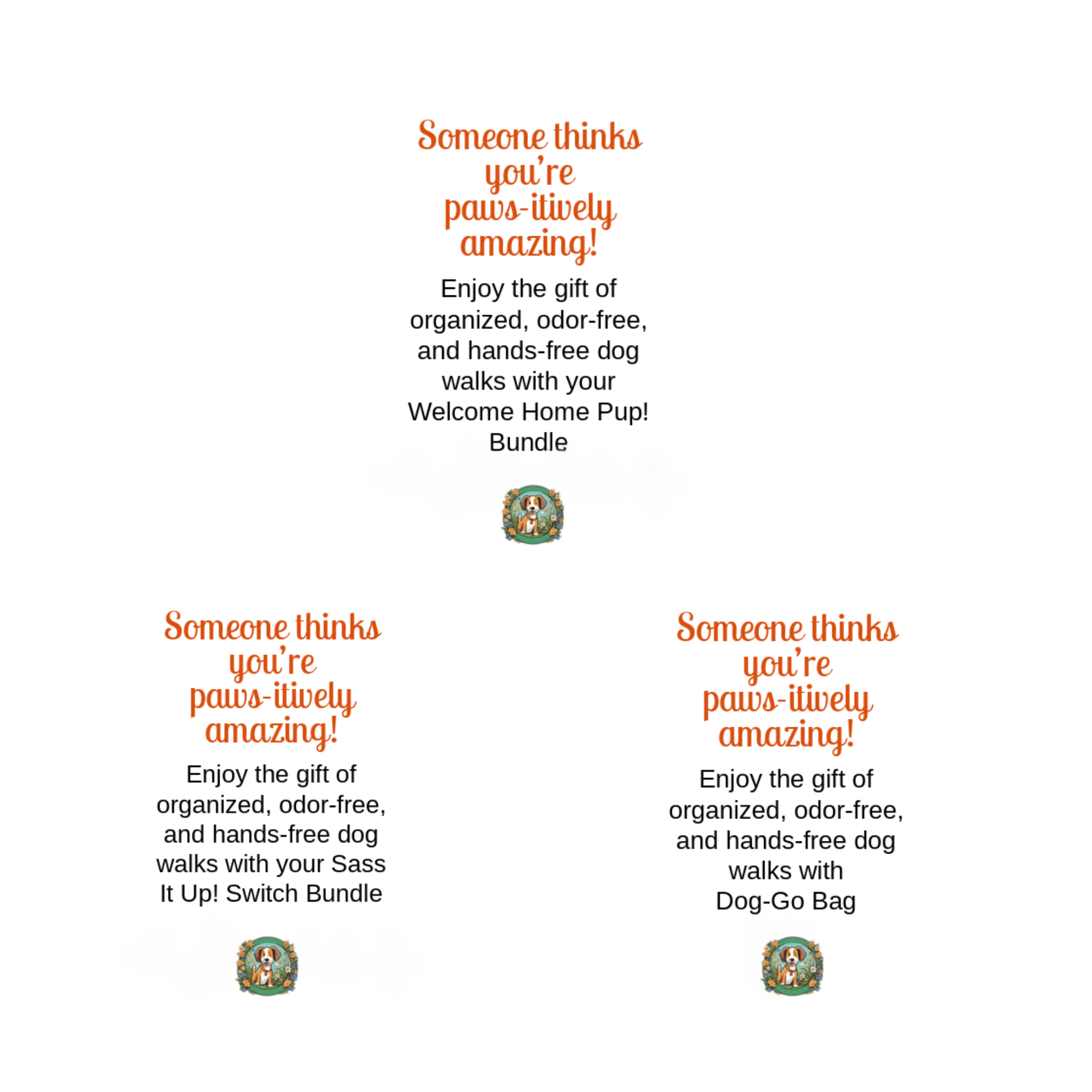 Dog-Go Bag Walk Bundle – Classic Edition