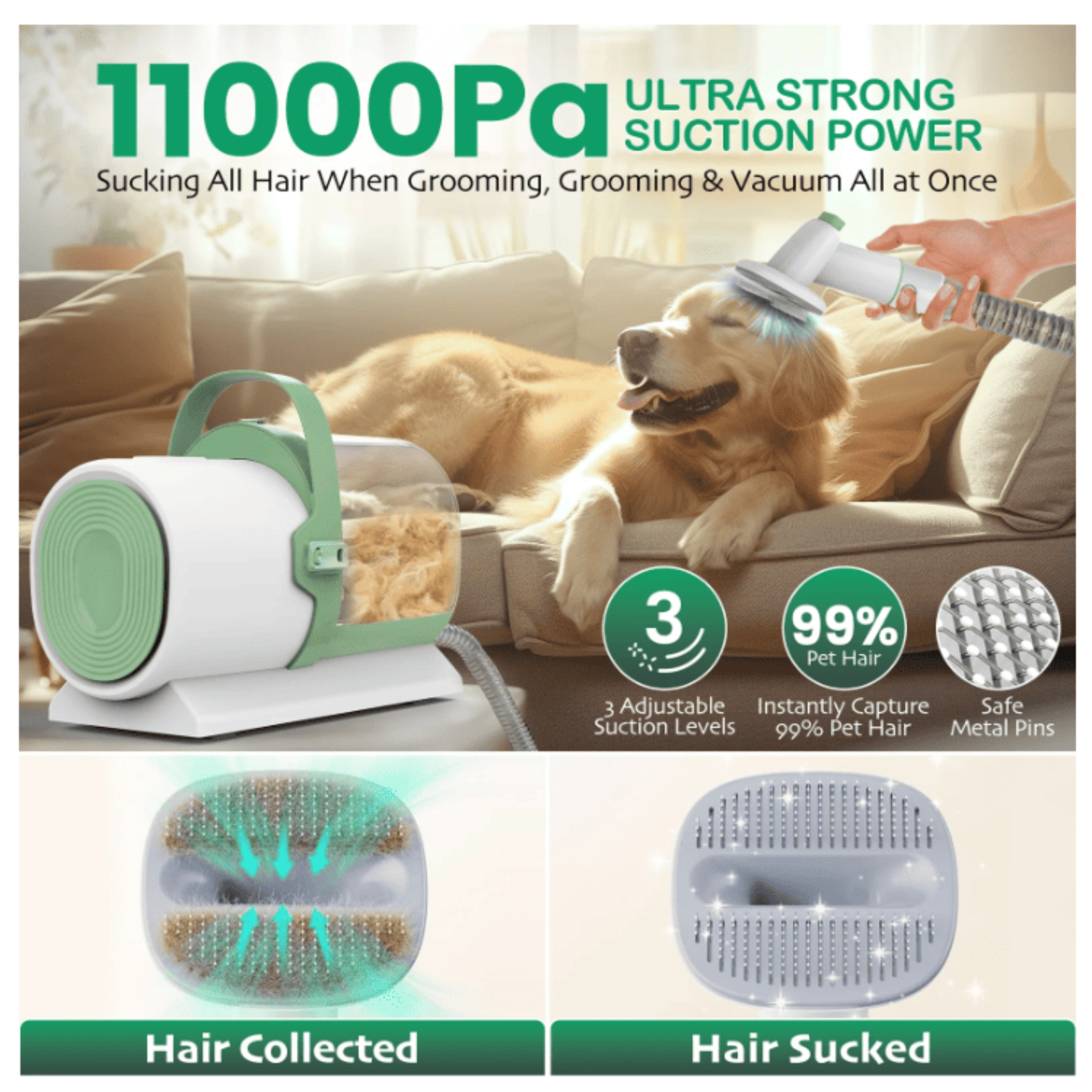 AIRROBO Pet Grooming Vacuum PG50 Plus