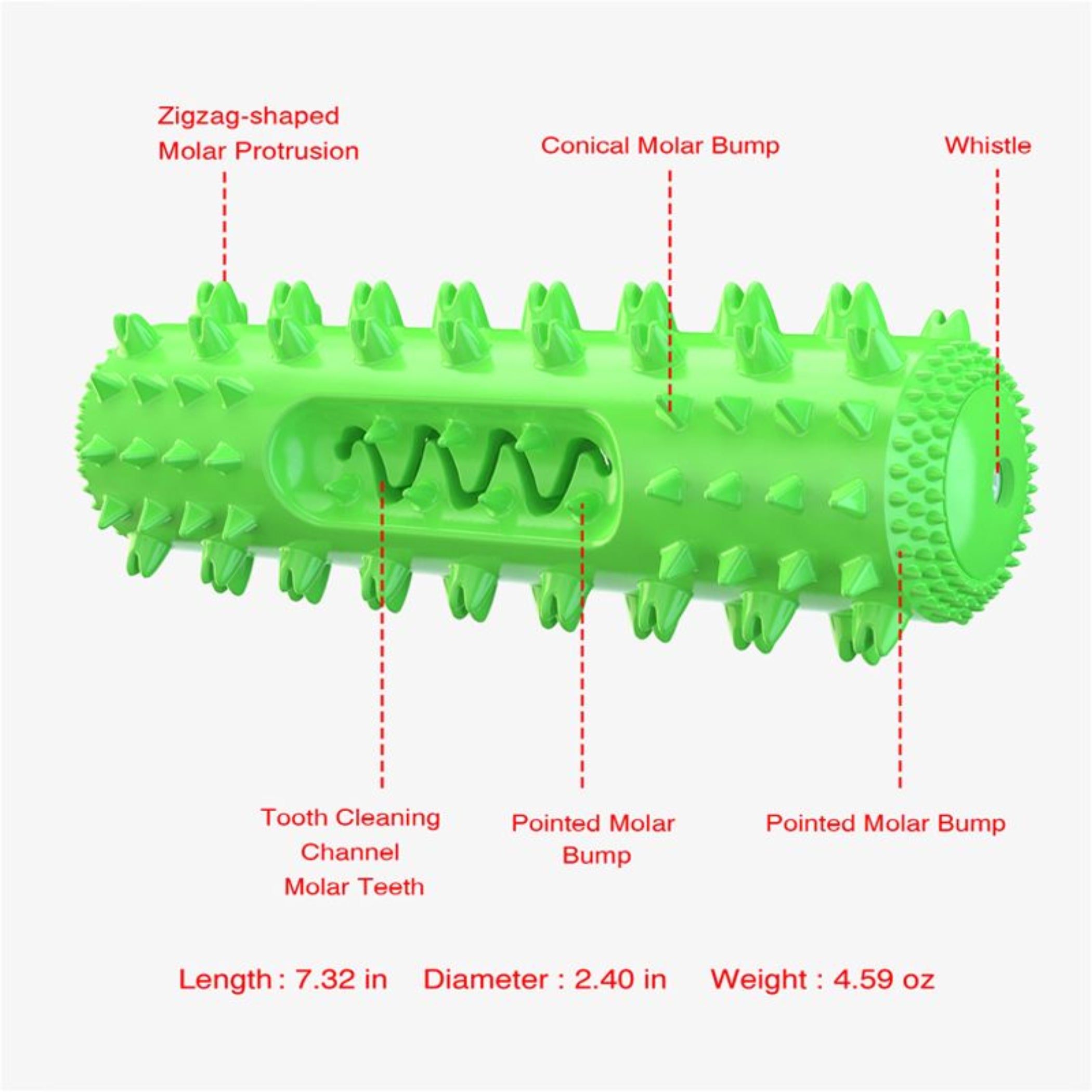 Dog Tooth Brushing Chew Toy