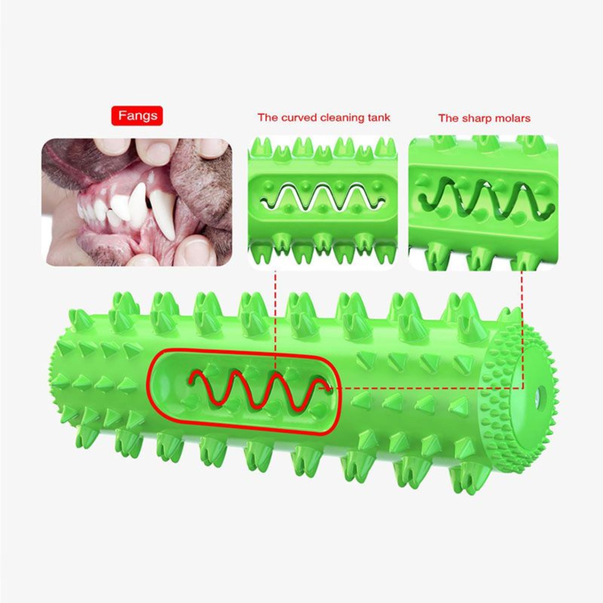 Dog Tooth Brushing Chew Toy