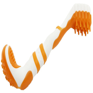 dog toothbrush and chew toy