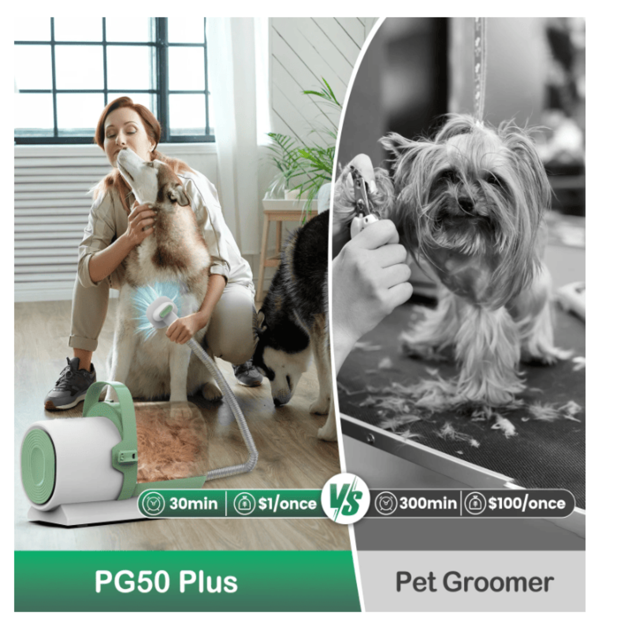 AIRROBO Pet Grooming Vacuum PG50 Plus