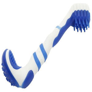dog toothbrush and chew toy